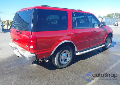 2002 Ford Expedition Eddie Bauer из США, поврежденный, VIN 1FMRU17W52LA99424